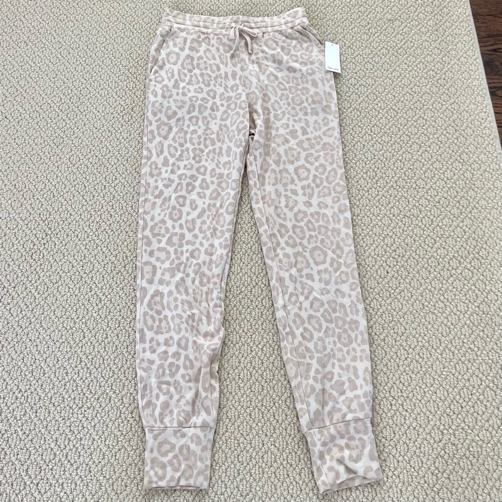 Splendid Supersoft Canyon Leopard Jogger